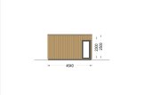 Holzhaus PREMIUM (Extra Isoliert, 34 mm + Holzverschalung), 47 m² specification 3