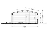 Holzhaus ANGELA (44 mm + Holzverschalung), 43 m² specification 6