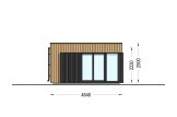 Gartenhaus aus Holz PREMIUM (34 mm + Holzverschalung), 6,5x4,5 m, 26 m² specification 5
