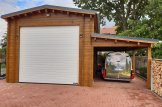 Holzgarage für Wohnmobil (44 mm), 4x8 m, 32 m² customer 2