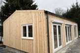 Holzhaus SELENE (44 mm + Holzverschalung), 54 m² customer 2