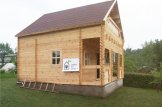 Holzhaus LIVINGTON (Isoliert, 44+44 mm), 50 m² customer 1