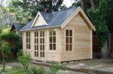 Gartenhaus aus Holz CLOCKHOUSE (34 mm), 4x3 m, 12 m² customer 1