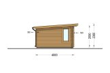 Gartenhaus aus Holz ESSEX (34 mm), 5x4 m, 18 m² specification 3