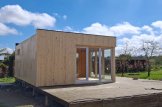 Kleines Holzhaus PREMIUM (Extra Isoliert, 34 mm + Holzverschalung), 6,5x4,5 m, 30 m² customer 3