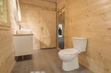 Kleines Holzhaus ARGO (44 mm), 5x9 m, 35 m² + 8m² Terrasse customer 3