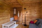 Kleines Holzhaus AVIGNON S (Extra Isoliert, 44+44 mm), 20 m² + 16 m² Schlafboden customer 3