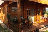 B-Ware: Blockbohlenhaus mit Terrasse DONNA S (Extra Isoliert, 44+44 mm), 63 m² + 11.5 m² customer 1