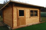 Gartenhaus aus Holz DREUX F (Isoliert, 34+34 mm), 4x3 m, 12 m² customer 3