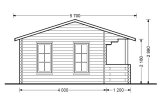 Gartenhaus aus Holz ROYAL S (44 mm), 5x5 m, 25 m² specification 5