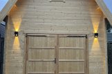 Holzgarage MISSISSIPPI (44 mm), 5x6 m, 30 m² customer 2