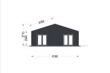 Holzhaus ELIZA S (44 mm + Holzverschalung), 130 m² specification 3