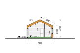 Holzhaus NICOLE (PREMIUM Isoliert, 66 mm + Holzverschalung), 68 m² specification 6