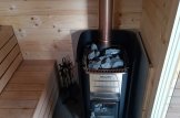Gartensauna ELDA (44 mm), 2,5x2 m, 5 m² customer 3