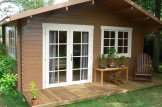 Gartenhaus aus Holz WISSOUS (44 mm), 5x4 m, 20 m² customer 2