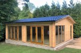 Kleines Holzhaus MARINA (44+44 mm), 8x6 m, 48 m² customer 3