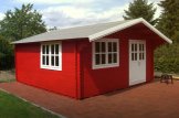 Gartenhaus aus Holz LILLE (34 mm), 5x5 m, 25 m² customer 1