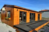 Holzhaus SELENE (44 mm + Holzverschalung), 54 m² customer 1