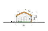 Holzhaus SELENE (Isoliert - RClass, 66 mm + Holzverschalung), 53 m² specification 6