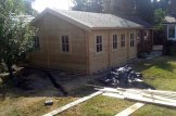 Kleines Holzhaus SCOOT (44 mm), 27 m² + 10 m² Schlafboden customer 3