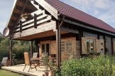 Holzhaus AURA (PREMIUM Isoliert, 66 mm + Holzverschalung), 80 m² customer 2