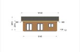 Holzhaus ALICE S (44 mm + Holzverschalung), 63 m² specification 2