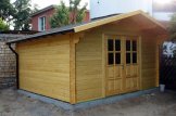 Gartenhaus aus Holz PALMA (34 mm), 4x4 m, 16 m² customer 1