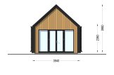 Kleines Holzhaus SALLY (34 mm + Holzverschalung), 20 m² specification 2