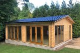 Kleines Holzhaus MARINA (44 mm), 8x6 m, 48 m² customer 2