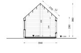 Kleines Holzhaus SALLY (34 mm + Holzverschalung), 20 m² specification 6
