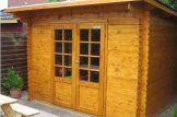 Gartenhaus aus Holz MALTA (34 mm), 3x3 m, 9 m² customer 2