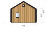 Kleines Holzhaus SARA (34 mm + Holzverschalung), 20 m² specification 5
