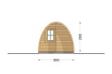 Gartenhaus aus Holz BRETA S (44 mm), 3x6 m, 18 m² specification 4
