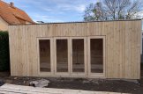 Gartenhaus aus Holz PREMIUM (Extra Isoliert, 34 mm + Holzverschalung), 6x3 m, 18 m² customer 1