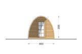 Gartenhaus aus Holz BRETA S (44 mm), 3x6 m, 18 m² specification 2