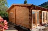 Kleines Holzhaus MARINA (66 mm), 8x6 m, 48 m² customer 1