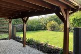 Carport aus Holz CLASSIC 3x6 m mit Schuppen, 2x6 m (44 mm) customer 3