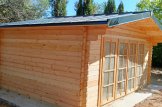 Gartenhaus aus Holz MARTA (44 mm), 5x4 m, 20 m² customer 1