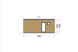 Kleines Holzhaus PREMIUM (Isoliert, 34 mm + Holzverschalung), 6x5 m, 30 m² specification 2