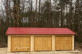 Dreifachgarage aus Holz ALTERNATIVE TRIO (44 mm), 9x6 m, 54 m² customer 3