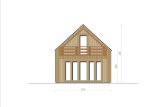 Holzhaus SARA S (44 mm + Holzverschalung), 27 m² specification 3