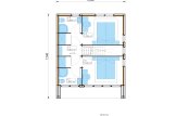Holzhaus KAYA 4 (Isoliert, 44 mm + Holzverschalung), 64 m² specification 2