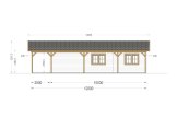 Holzhaus CARLOTA S (58 mm), 90 m² specification 3