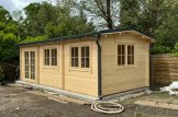 Gartenhaus aus Holz NORA (34 mm), 7x3,5 m, 24 m² customer 3