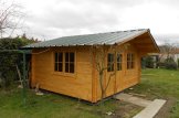 Gartenhaus aus Holz LILLE (Isoliert, 34+34 mm), 4x5 m, 20 m² customer 1