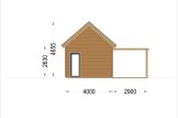 Holzhaus ADALINE S (44 mm), 45 m² specification 3