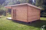 Gartenhaus aus Holz CARL (34 mm), 5x4 m, 20 m² + 8 m² Terrasse customer 3