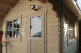 Gartenhaus aus Holz DREUX (34 mm), 4x3 m, 12 m² customer 3