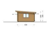 Gartenhaus aus Holz DREUX F (34 mm), 5x4 m, 18 m² specification 5