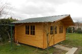 Gartenhaus aus Holz LILLE (44 mm), 5x4 m, 20 m² customer 2